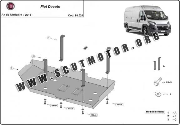 Scut rezervor AdBlue Fiat Ducato