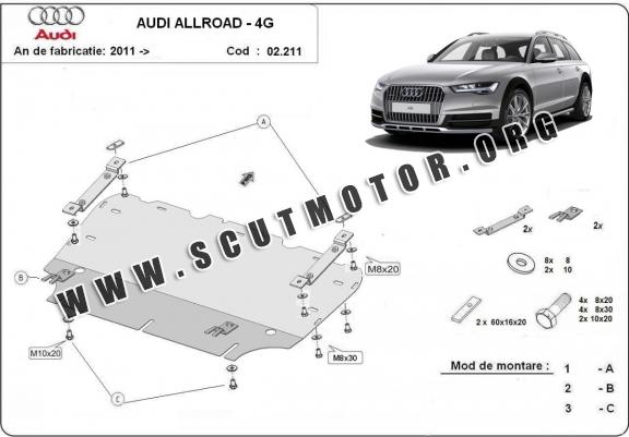 Scut Motor Metalic Audi A6 All Road