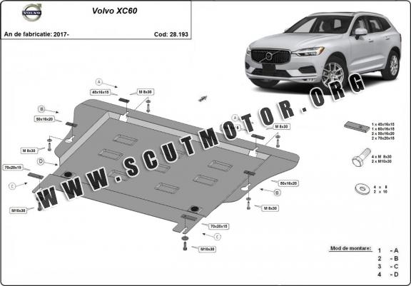 Scut motor metalic Volvo XC60