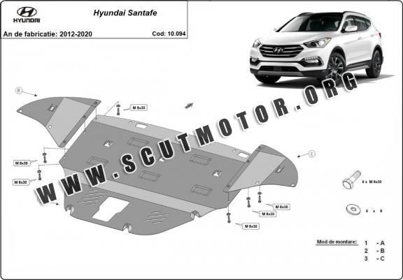 Scut motor metalic Hyundai Santa Fe