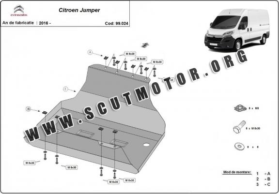 Scut rezervor Citroen Jumper