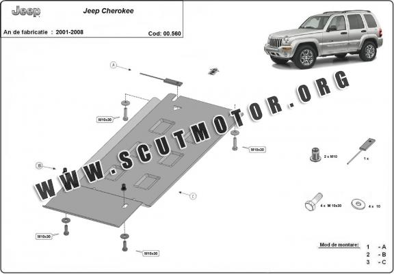 Scut cutie de viteză Jeep Cherokee - KJ 