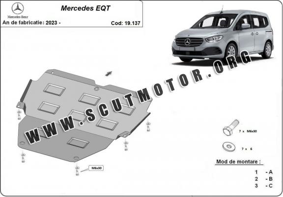 Scut motor metalic Mercedes EQT