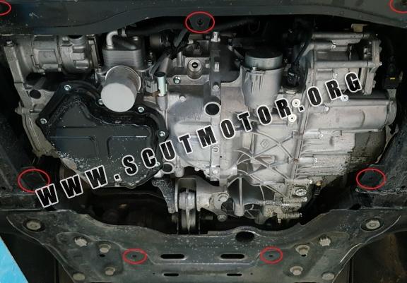 Scut motor metalic Mercedes EQT