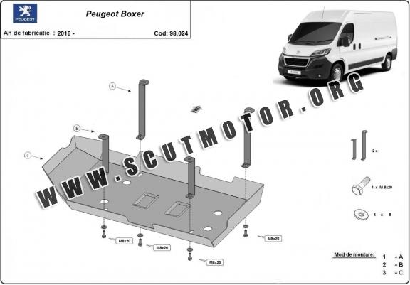 Scut rezervor AdBlue Peugeot Boxer