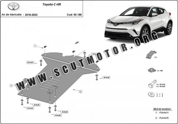 Scut antifurt catalizator pentru Toyota C-HR