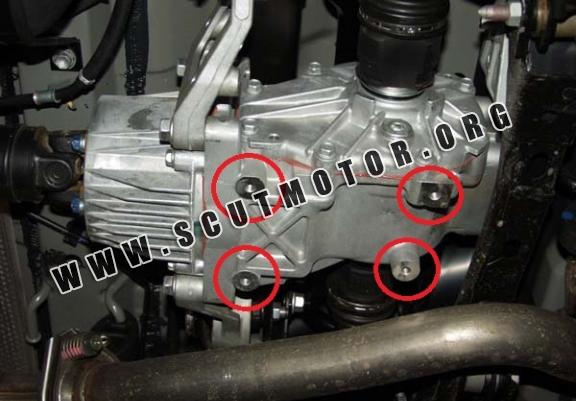 Scut diferențial Toyota RAV 4, motorizare 4x4