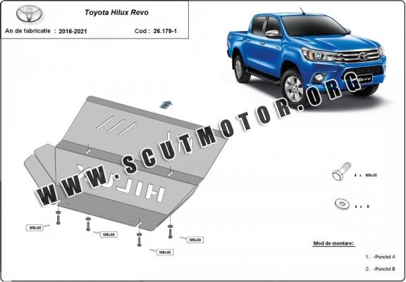 Scut radiator metalic Toyota Hilux Revo