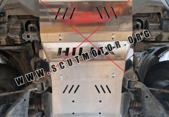 Scut motor din aluminiu Toyota Hilux Invincible