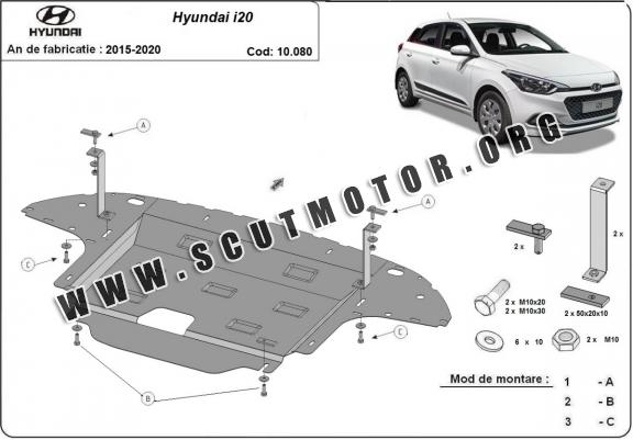 Scut motor metalic Hyundai i20