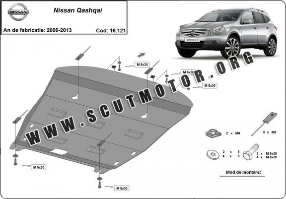 Scut motor metalic Nissan Qashqai