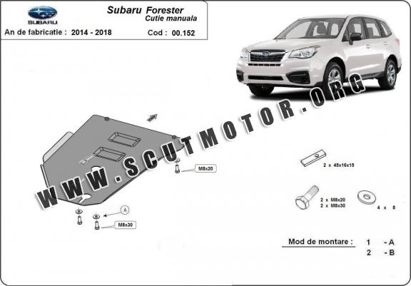 Scut cutie de viteză manuală Subaru Forester 4