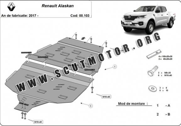Scut cutie de viteză Renault Alaskan