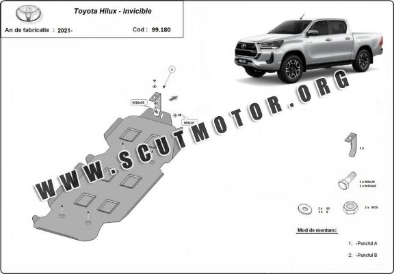 Scut rezervor Toyota Hilux Invincible