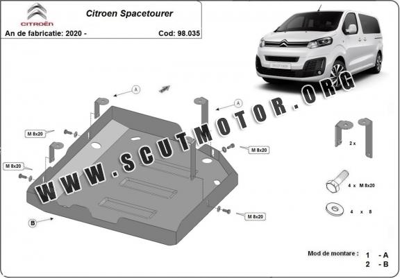 Scut rezervor AdBlue Citroen Spacetourer