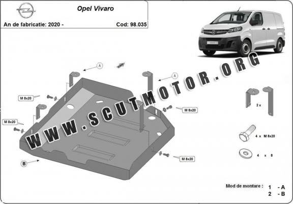 Scut rezervor AdBlue Opel Vivaro