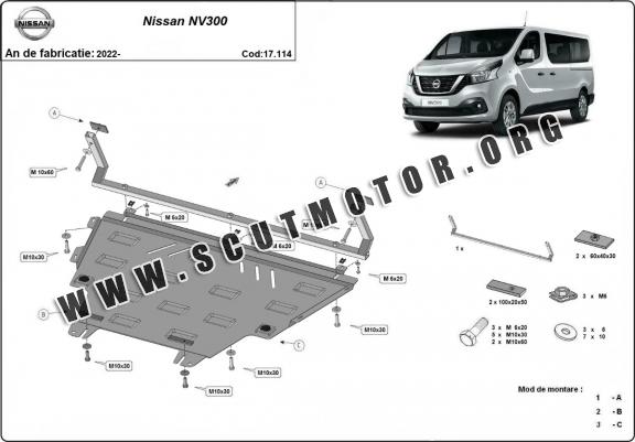 Scut motor metalic Nissan NV300