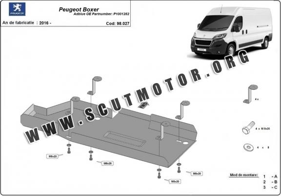 Scut rezervor AdBlue Peugeot Boxer