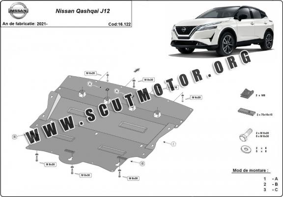 Scut motor metalic Nissan Qashqai J12