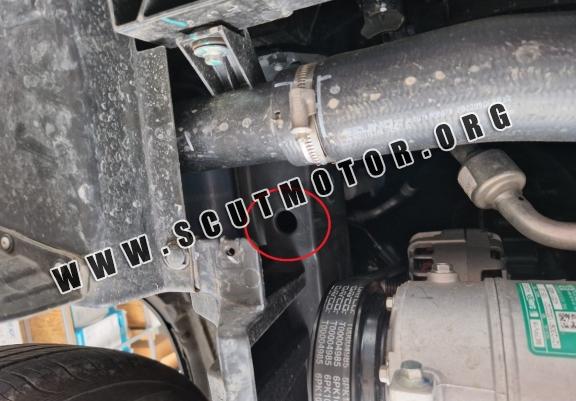 Scut motor metalic Baic Beijing X75