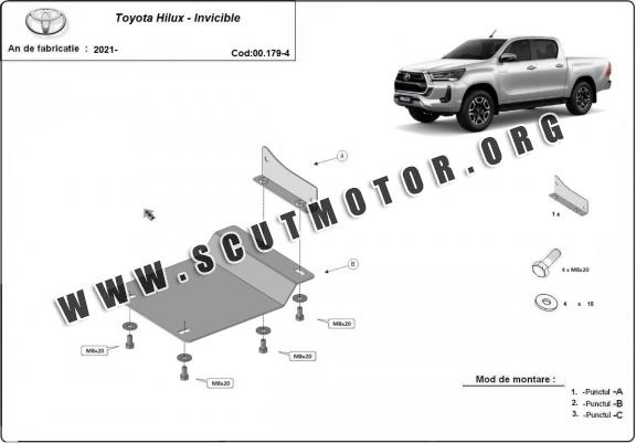  Scut senzor filtru de particule Toyota Hilux
