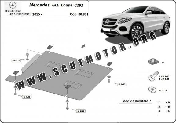Scut cutie de viteză Mercedes GLE Coupe C292