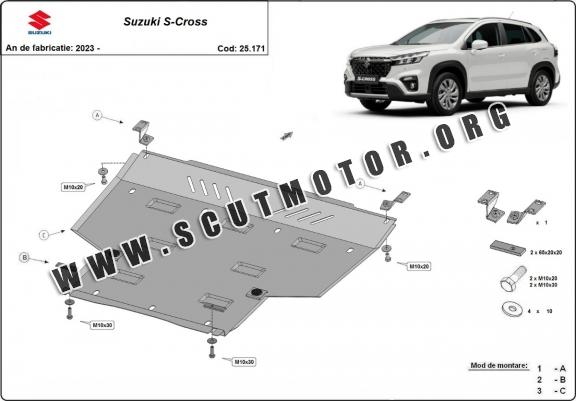 Scut motor din aluminiu Suzuki S-Cross