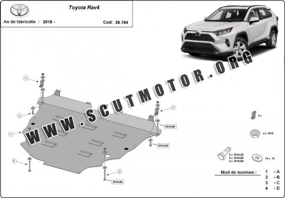Scut motor din aluminiu Toyota RAV 4