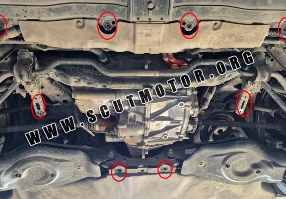 Scut motor spate Tesla Model 3 AWD