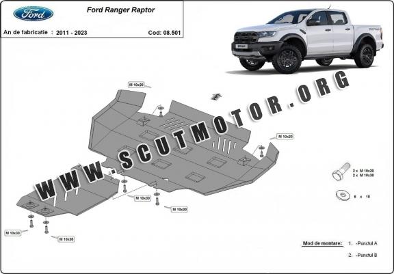 Scut motor metalic Ford Ranger Raptor