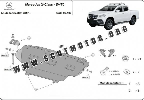 Scut Radiator Mercedes X-Class
