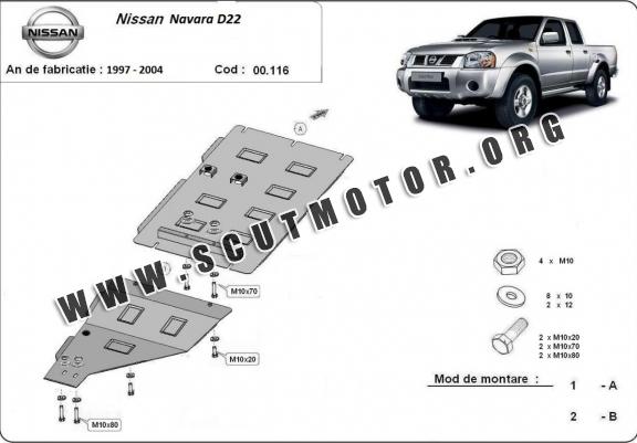 Scut cutie de viteză Nissan Navara D22