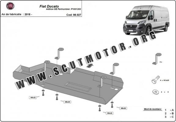 Scut rezervor AdBlue Fiat Ducato