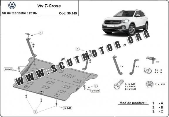 Scut motor metalic T-Cross