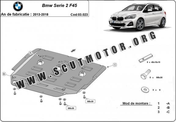 Scut motor metalic  BMW seria 2 F45