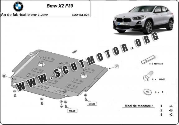 Scut motor metalic  BMW X2 F39