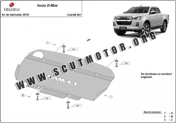 Scut radiator metalic Isuzu D-Max