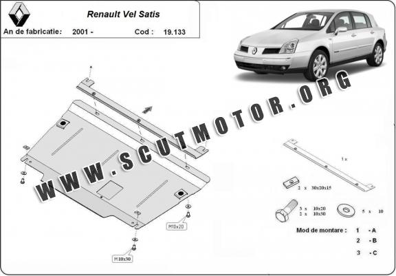 Scut motor metalic  Vels Satis