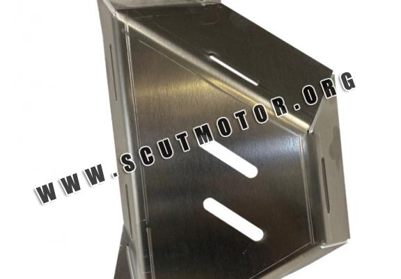 Scut clapeta EGR Dacia Duster din Aluminiu