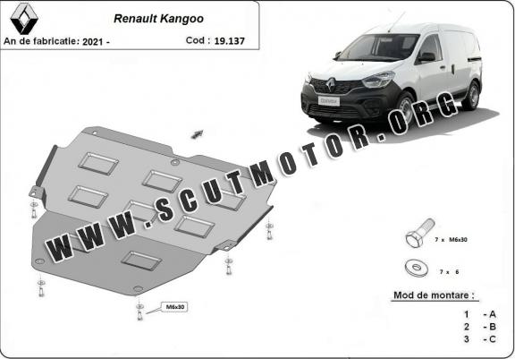 Scut motor metalic Renault Kangoo