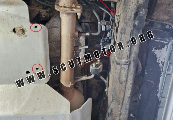  Scut senzor filtru de particule Toyota Hilux