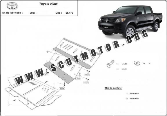 Scut motor metalic Toyota Hilux