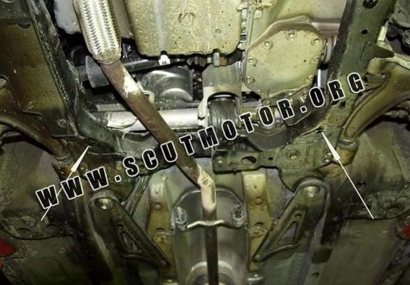 Scut motor metalic Saab 9-3
