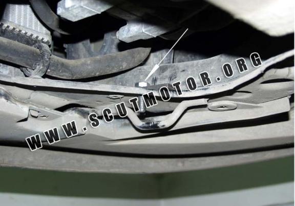 Scut motor metalic Peugeot 607