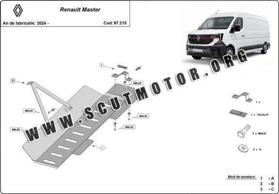 Scut catalizator si clapeta Stop&Go Renault Master