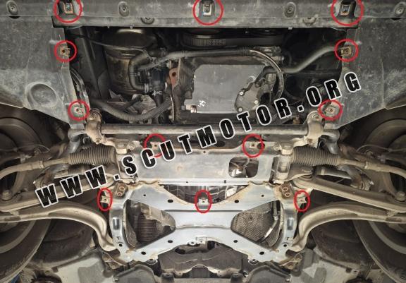 Scut motor metalic Audi Q5 