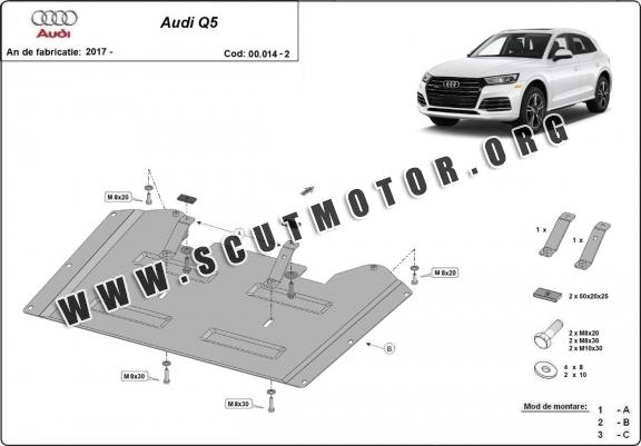 Scut reductor metalic Audi Q5 