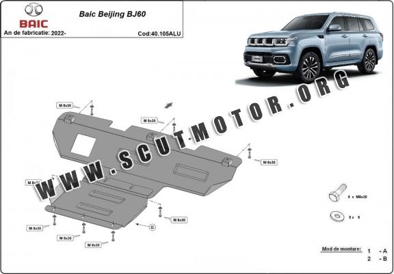 Scut motor din aluminiu Baic Beijing BJ60
