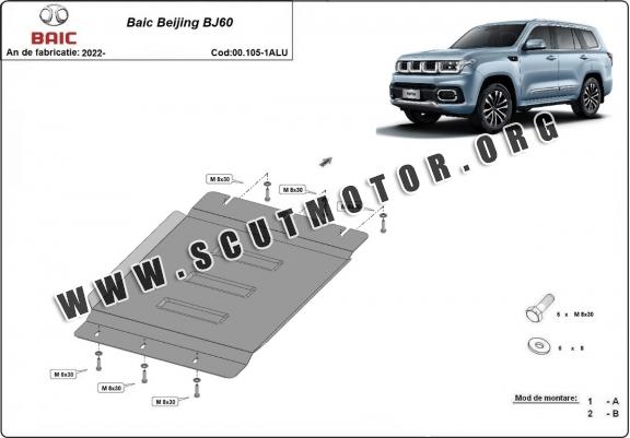 Scut cutie de viteză din aluminiu Baic Beijing BJ60