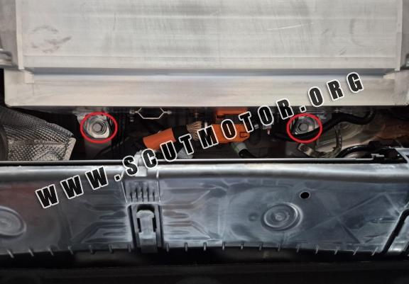 Scut acumulator metalic Dacia Duster Hybrid
